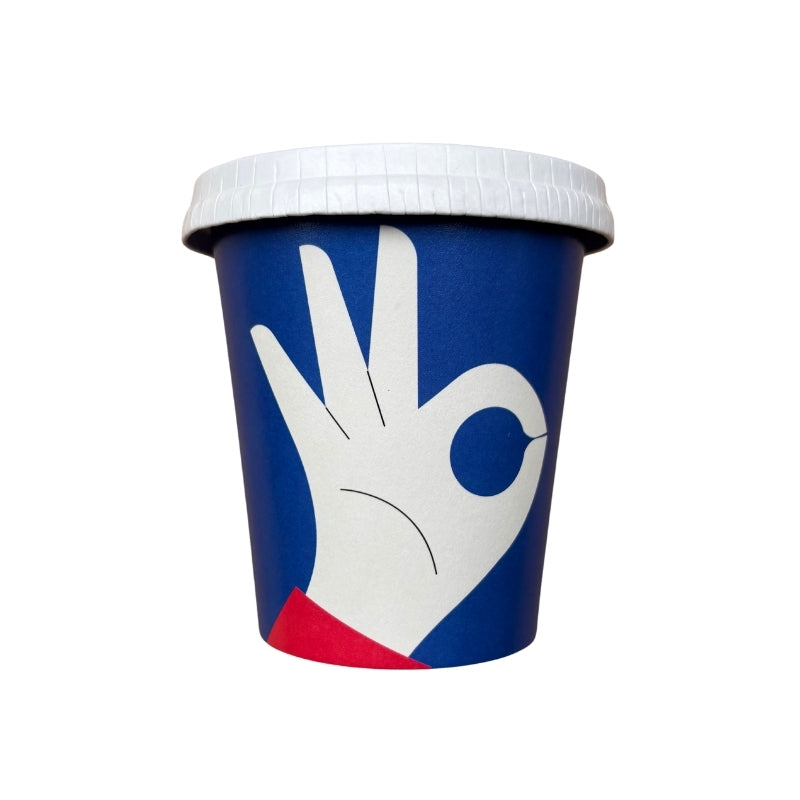 The Roast Room 8oz Tasarım Karton Bardak (10’lu Paket)