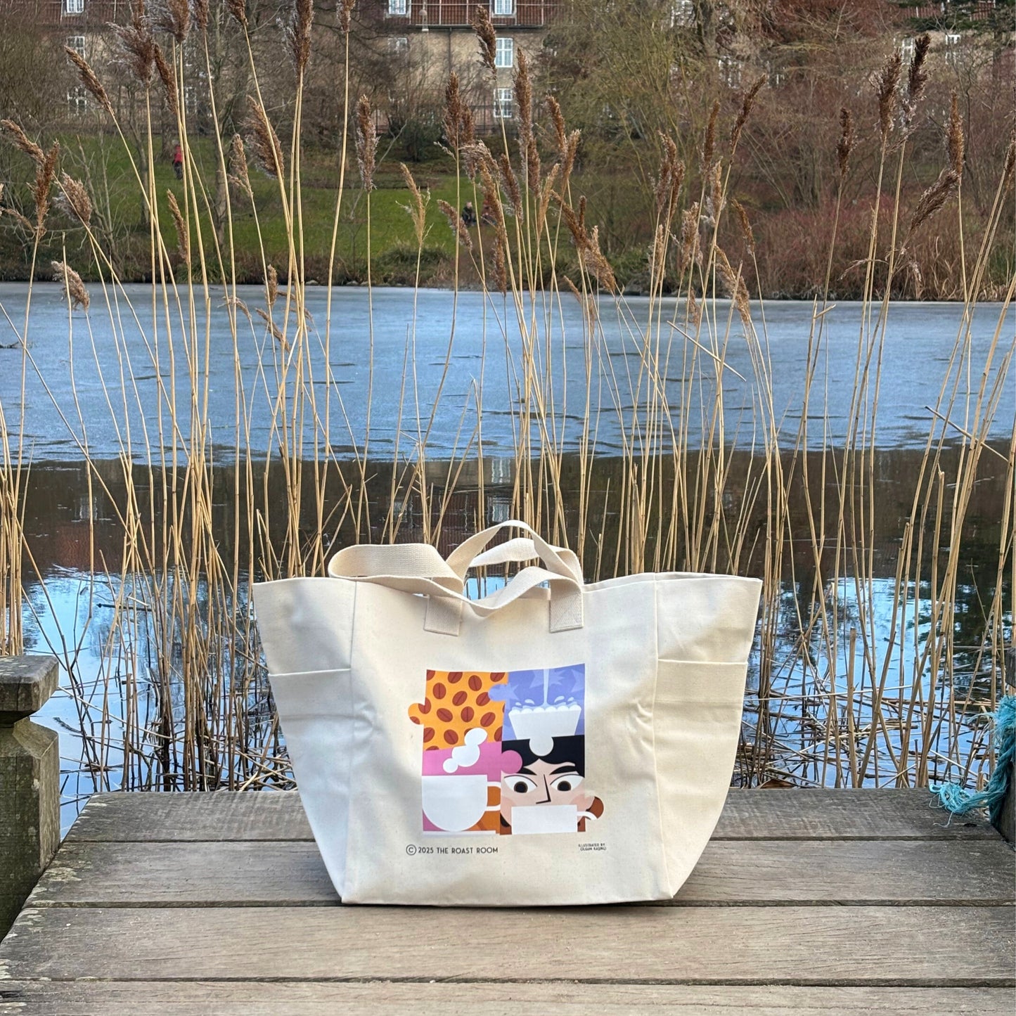 The Roast Room Canvas Tote Bag